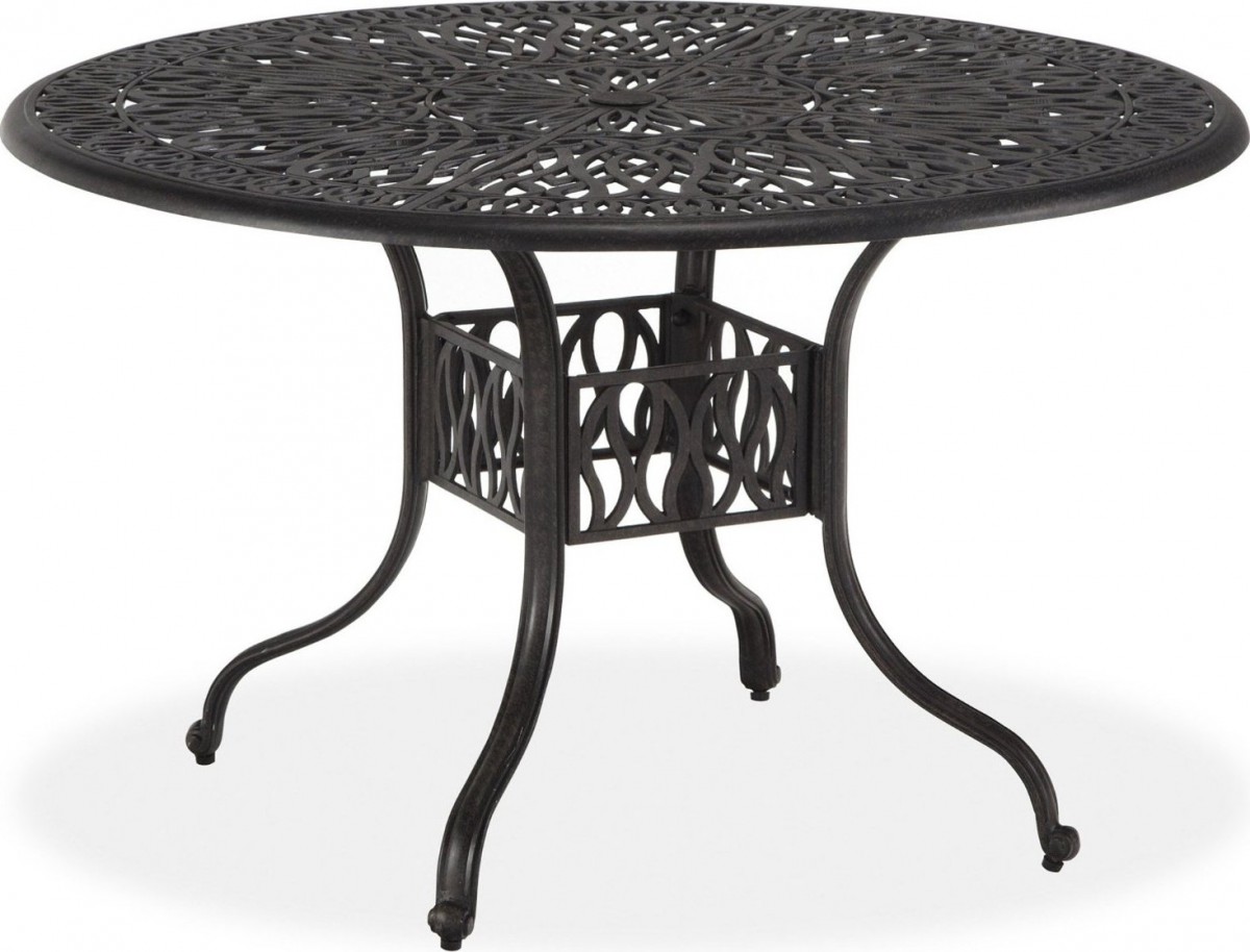 Home Styles Floral Blossom 42′ Round Outdoor Dining Table