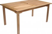 Amazonia Milano Eucalyptus Rectangular Outdoor Dining Table