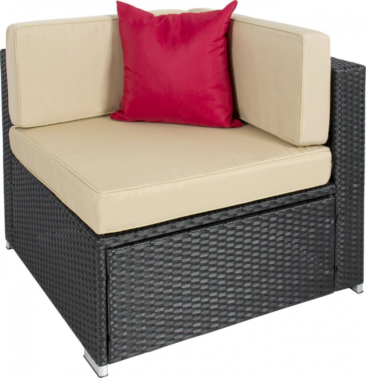 Best Choice Products 7pc Wicker Outdoor Sectional Sofa Set