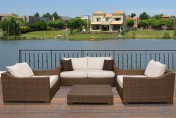 Lexington All-weather Aluminum Wicker Patio Set