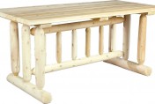 Cedarlooks Cedar Log Rustic Dining Table