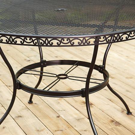 Better Homes and Gardens Clayton Court 5 Piece Wrought Iron Patio Dining Set