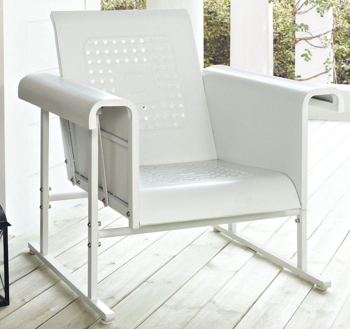 Crosley Metal Outdoor Glider Chair