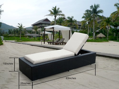 Ohana Collection 9pc Outdoor Sectional Sofa / Chaise Lounge Set