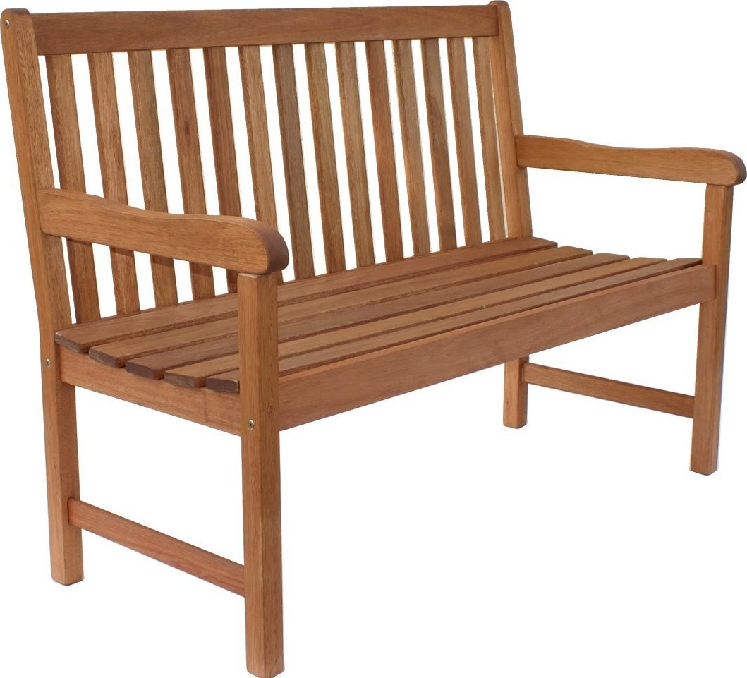 Amazonia Milano Eucalyptus Outdoor Wood Bench