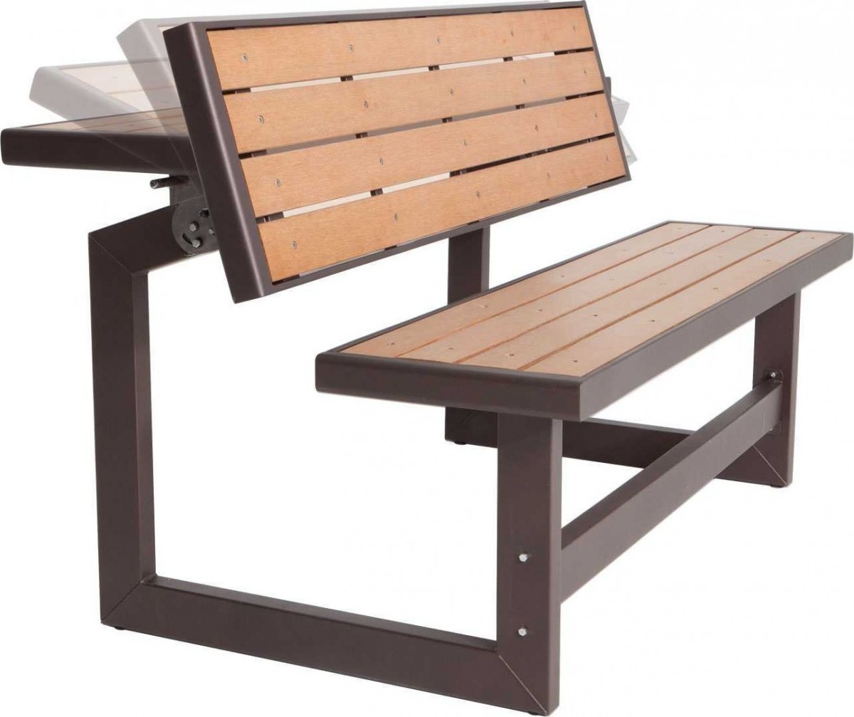 Lifetime Convertible Picnic Table Bench - Patio Table