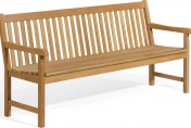 Oxford Garden Classic Shorea Outdoor Teak Wood Bench