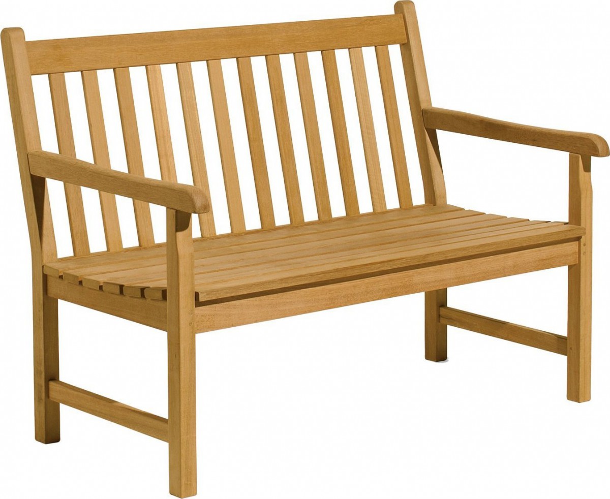 Oxford Garden Classic Shorea Outdoor Teak Wood Bench