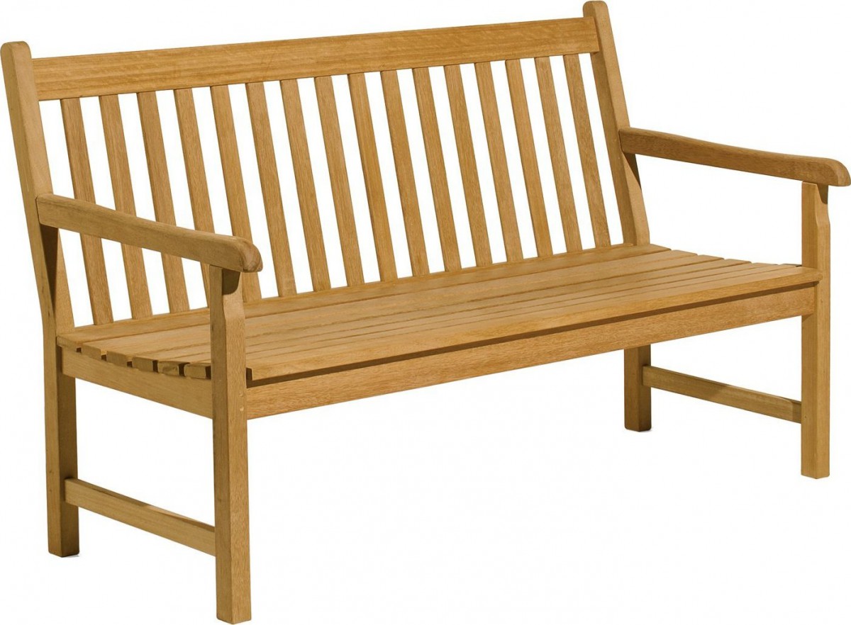 Oxford Garden Classic Shorea Outdoor Teak Wood Bench