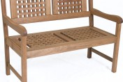 Amazonia Porto Real Eucalyptus Outdoor Wood Bench