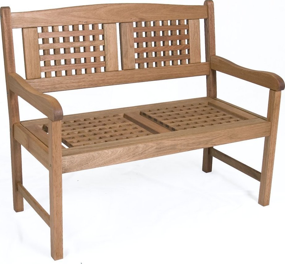 Amazonia Porto Real Eucalyptus Outdoor Wood Bench