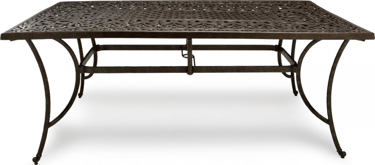 Strathwood St. Thomas Cast Aluminum Rectangular Patio Table