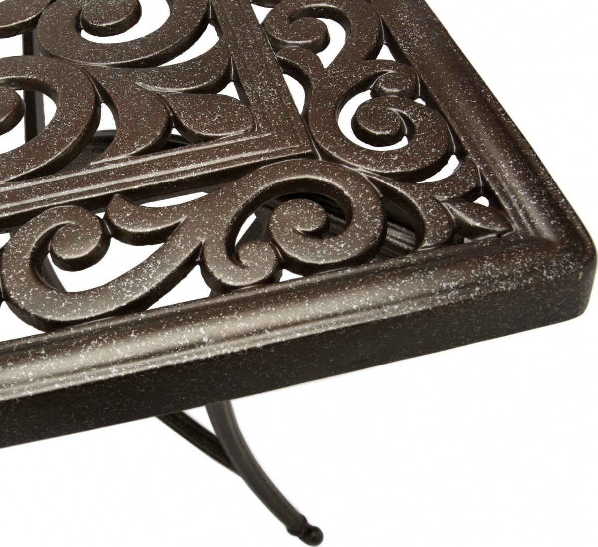 Strathwood St. Thomas Cast Aluminum Rectangular Patio Table