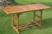 International Caravan Royal Tahiti Butterfly Leaf Patio Table