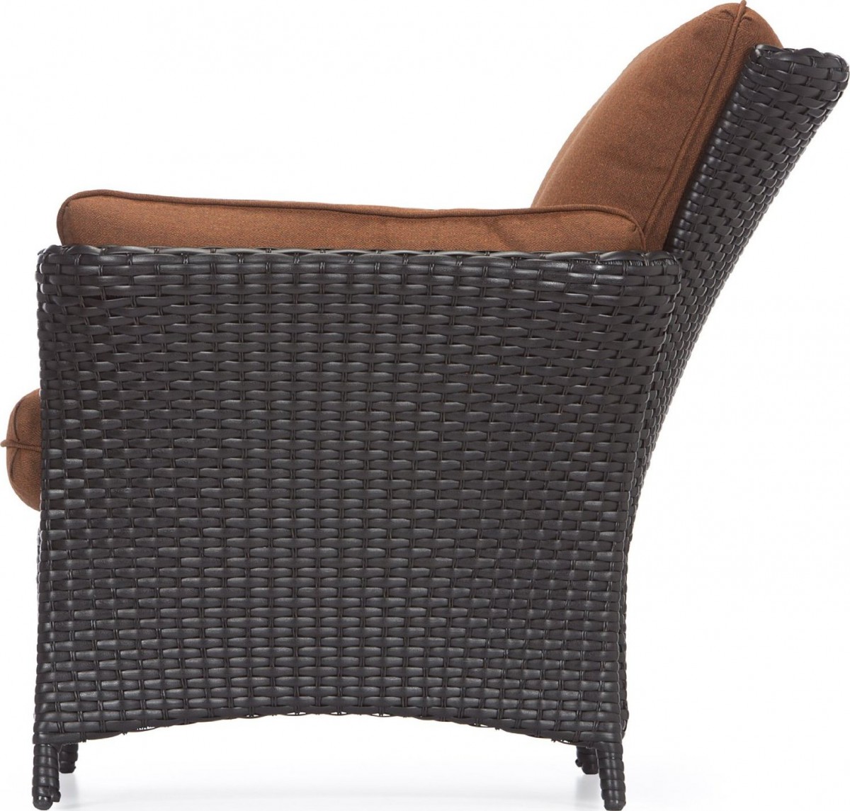 Hanover Strathmere Allure 4 Piece Wicker Outdoor Conversation Set