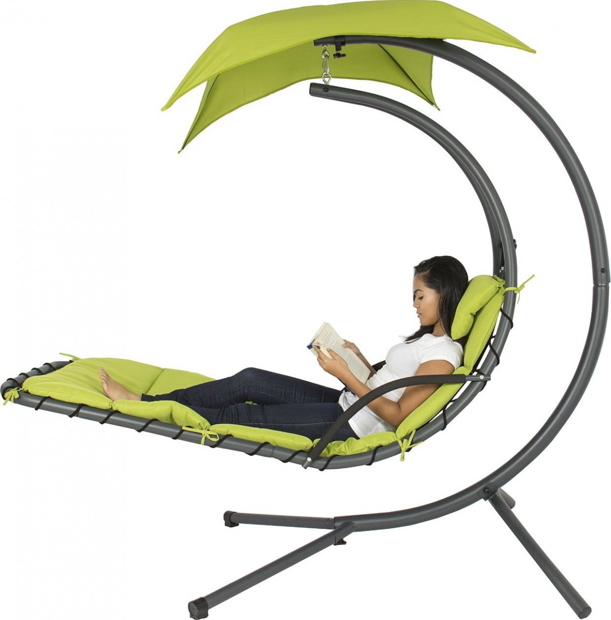 Best Choice Products Porch Swing Hanging Hammock Chair with Stand