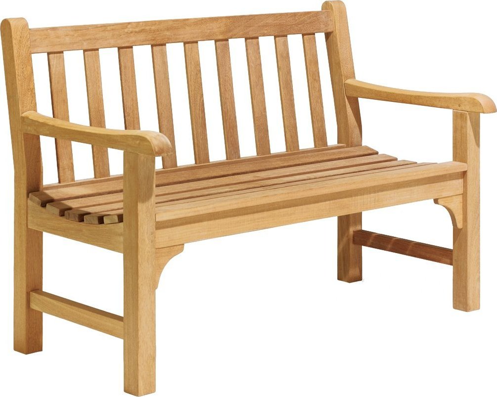 Oxford Garden Essex Curved Shorea Outdoor Teak Bench