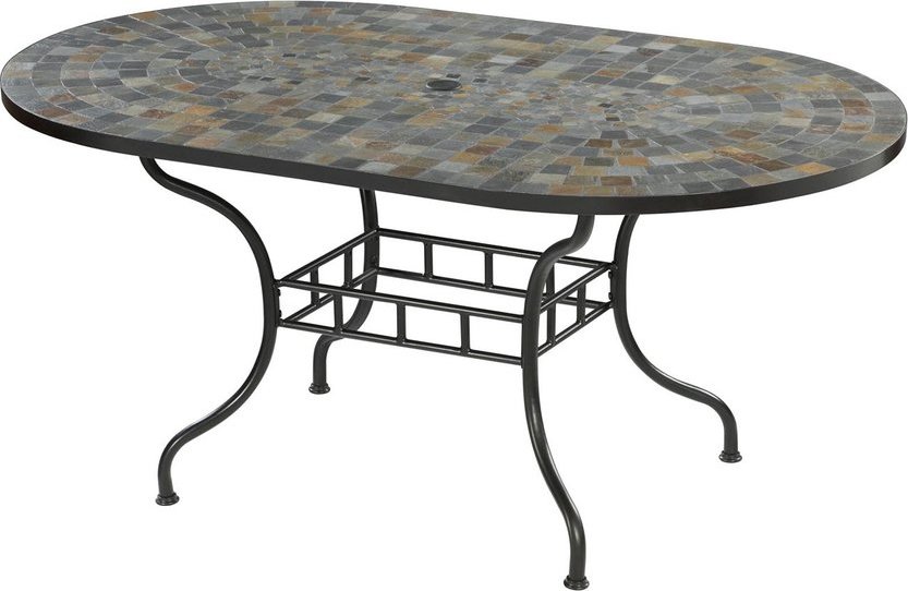Home Styles Stone Harbor Oval Outdoor Dining Table