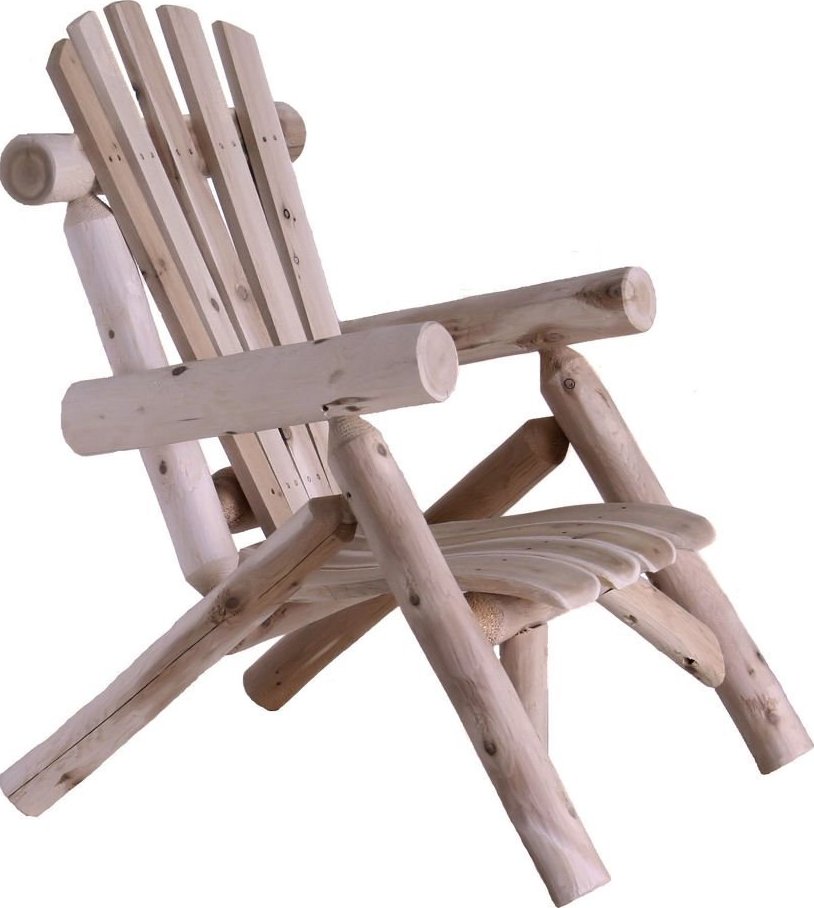 Lakeland Mills Outdoor Rustic Cedar Log Lounge Chair